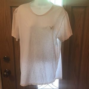 💚3/$25 American Eagle Outfitters mens large white T-shirt